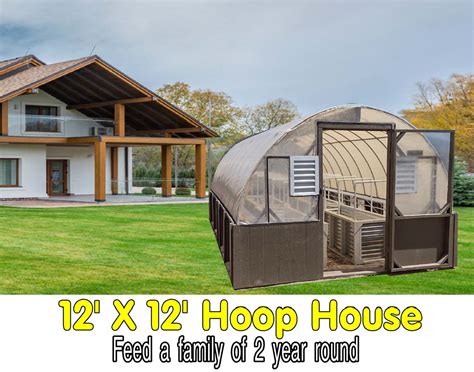 sheet metal hoop houses|anchoring a large hoop house.